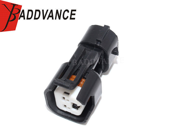 Black Fuel Injector Adapter Ev6 Ev14 Female To Nippon