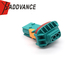 High Quality Automotive Electrical PBT GF30 2 Pin Male Green Connector