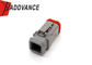 DT06-6S-E003 Deutsch Automotive Connectors 6 Pin DT Series Female Connector With Wedgelock And Long Cap