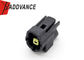Black Car Waterproof Sensor Connector 1 Pin Female AMP / TE 174877-2 Length 27.6mm