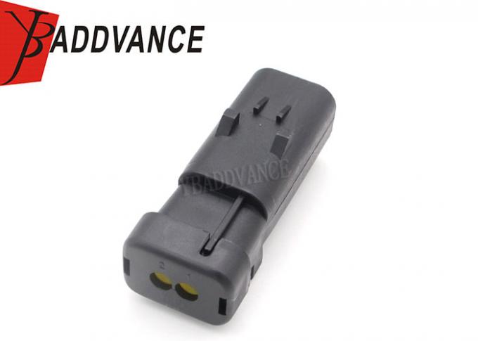 2 Way Male Tyco AMP Connectors / Ampseal 16 Connector With Terminals ...