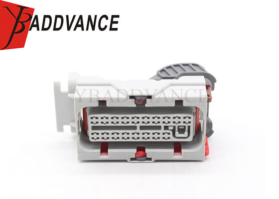 15358860 15357142 Automobile Aptiv 73 Pin Female ECU Hybrid Connector Grey Color