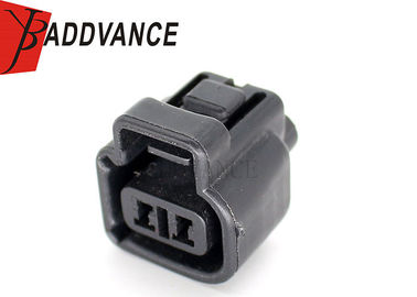Black Automotive 2 Way Female Connector With Wire Seals and Terminals