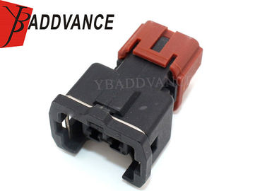 Automotive Fuel Injector Connectors 2 Pin Female Gender With Orange Clip