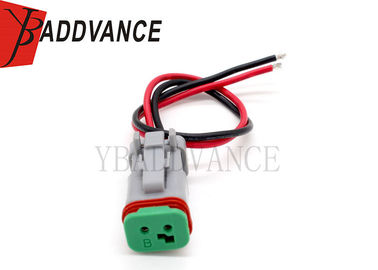 Wiring Connector Automotive Wiring Pigtails 2 Pin Female Deutsch DT Series  For LED Work Light