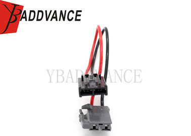 Black 2 Way Oil Fuel Pump Connector Wire Harness For Nissan PBT / PA66 Material