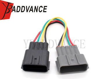 Precision Ignition Wiring Harness Adapter Electrical 4 Pin Male To 5 Pin Male For Nissan