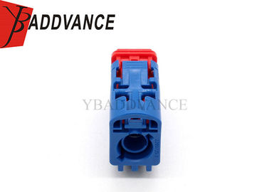 Blue 1 Pin Female Amp Connector Housing 19123 TE Connectivity Unsealed