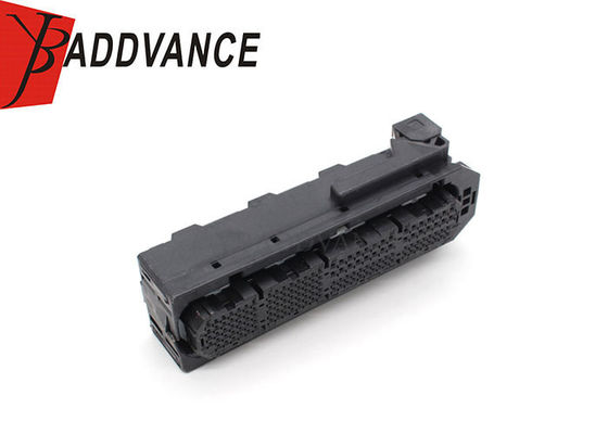 TE 140 Pin PBT Black Waterproof Automotive Connectors Electrical Housing