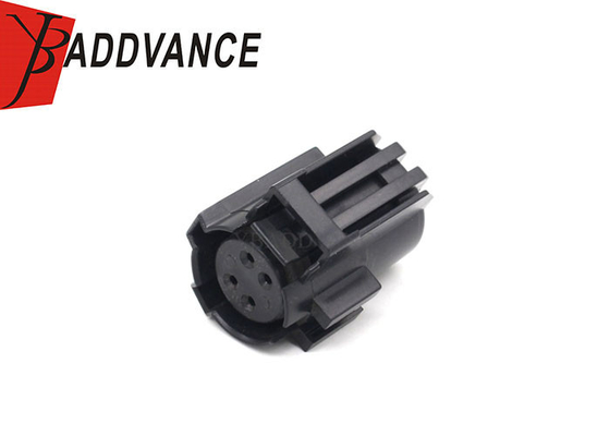 4 Way Female Black Waterproof Automotive Connectors Sealed Connector Housing