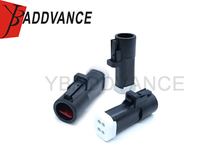 4 Pin Male 1.5 Series Auto Oxygen Sensor Connector Black for Ford ...