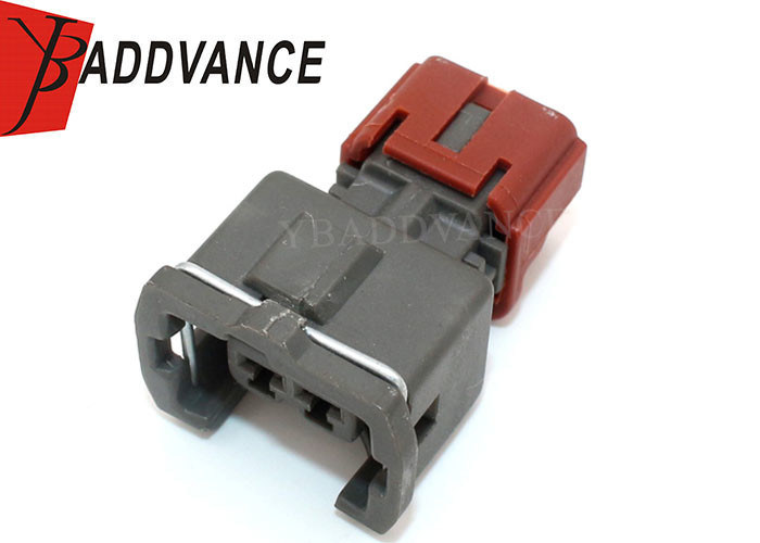 1 Row 2 Pin Fuel Injector Connectors PBT Material For Nissan 300ZX 1990