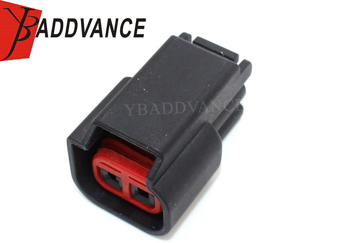 Black 2 Pin Female Fuel Injector Electrical Connector Sealed Type BC7568 For GM