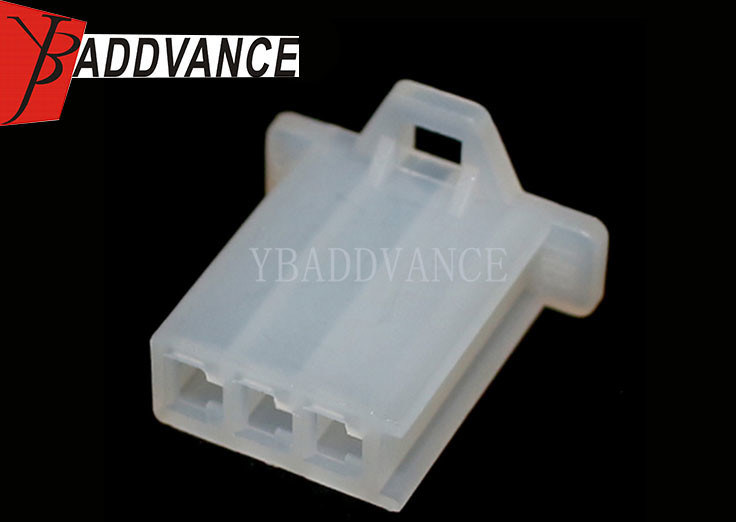 Unsealed 3 Pin Automotive Connector / Female Electrical Connectors For