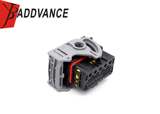 Waterproof Female Automotive Electrical PA66-GF30 28 Contacts ECU Connectors