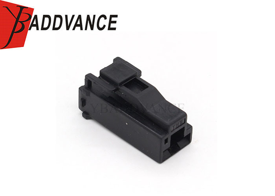 Black PBT Gf20 Automotive 1 Pin Female Electric Cable Connector