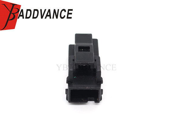 Black PBT Gf20 Automotive 1 Pin Female Electric Cable Connector