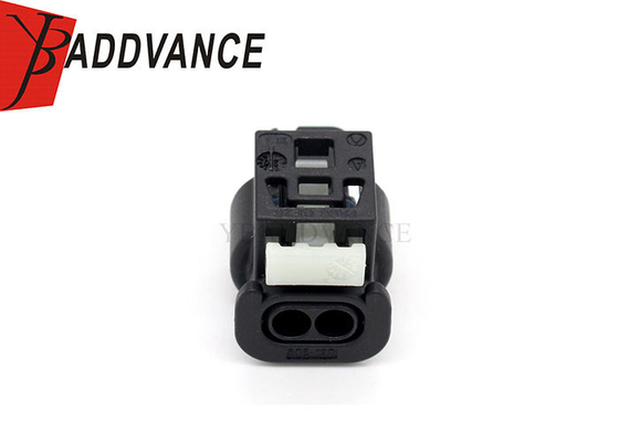 2 Pin Female Black Waterproof Automotive Connector Housing For Benz BMW Audi 7615487-03