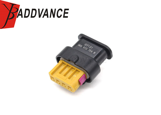 4K0 973 704 B Automotive 4 Pin Female PBT Connector For VW Audi Skoda In Stock