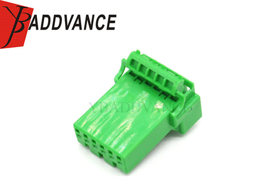 Hot sale 6 Pin Female Electrical Connector Housing Green Color For Automotive