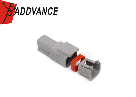 DTM04-2P Deutsch DTM Series 1.0mm 2 Pin Male Sealed Automotive Connector Housing