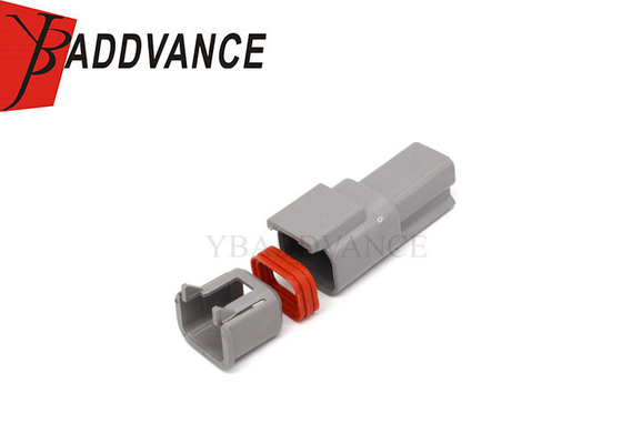 DTM04-2P Deutsch DTM Series 1.0mm 2 Pin Male Sealed Automotive Connector Housing