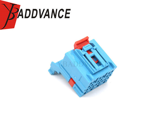 Original 1-2295390-5 Blue TE 24 Pin Female PA66 GF30 TYCO Electronics Connector