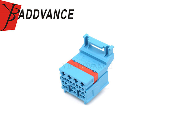 Original 1-2295390-5 Blue TE 24 Pin Female PA66 GF30 TYCO Electronics Connector