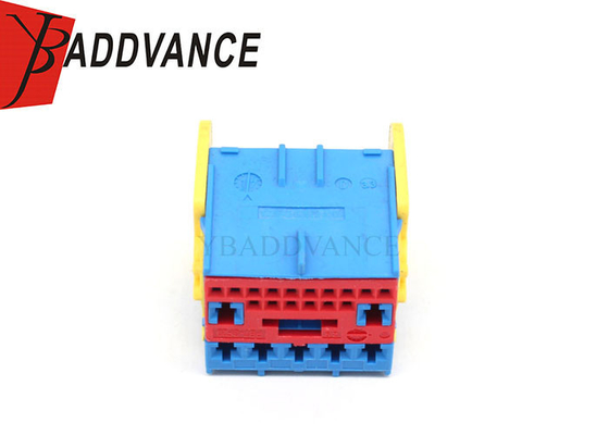 1S7T 14489 GC V23542-G2623-A303 23 Pin Female PA66-GF35 Electrical Wire Connector For Ford