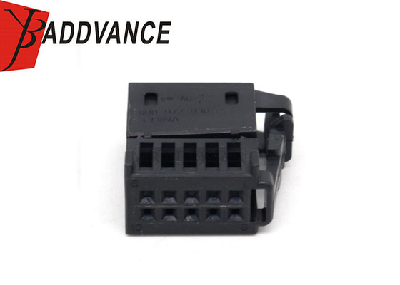 6R0 972 930 PBT GF10 TE Connectivity Female 10 Pin Connector For VW 0-15709990-1