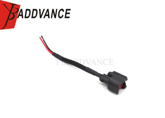 EPC 2 Way Female Waterproof EV6 USCAR Fuel Injector Wire Harness For Ford