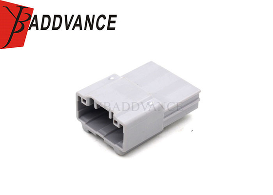 Electrical 12 Pin Male Connector Grey Color With Terminals For Automotive