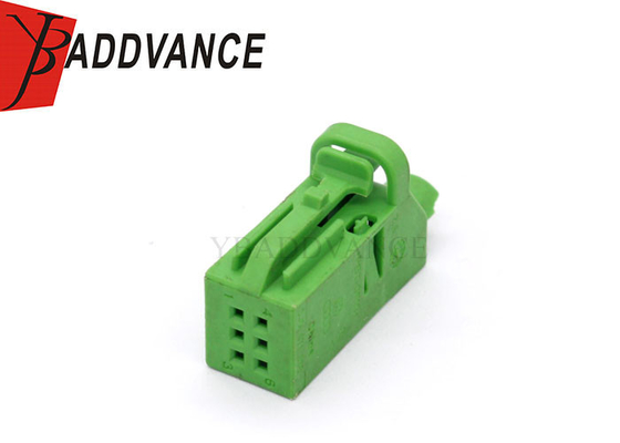Fast Shipping TE Connectivity AMP Male Green Color 6 Pin Connector Cover 0-1534121-7