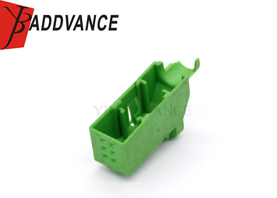 Fast Shipping TE Connectivity AMP Male Green Color 6 Pin Connector Cover 0-1534121-7