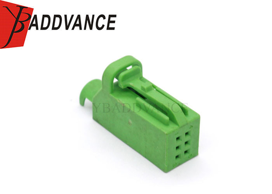 Fast Shipping TE Connectivity AMP Male Green Color 6 Pin Connector Cover 0-1534121-7