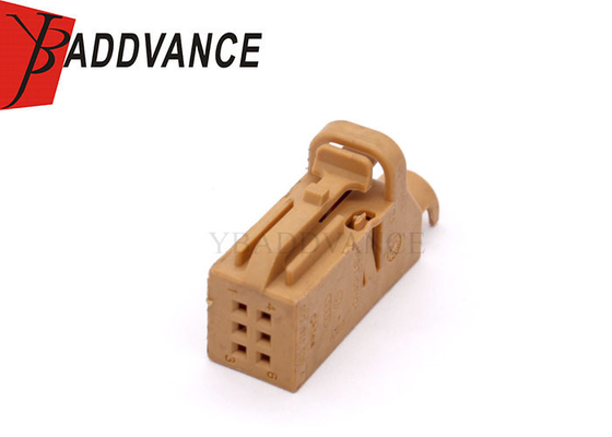 Automotive TYCO AMP Male 6 Pin Connector Housing With Terminals 0-1534121-2