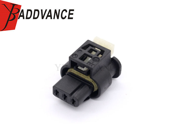 7 615 490-04 Hirschman PA66 GF25 Female 3 Pin Waterproof Connector For BMW