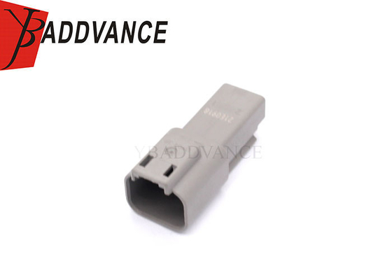 DT04-2P TE 2 Pin Male PA66 GF15 Sealed Auto Electrical Connector For Truck