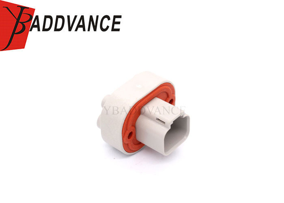 Grey Deutsch DT Series Waterproof Electrical Male 2 Pin Header Connectors DT15-2P