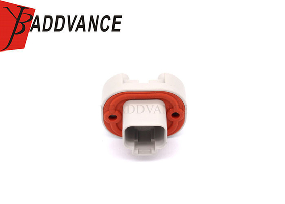 Grey Deutsch DT Series Waterproof Electrical Male 2 Pin Header Connectors DT15-2P