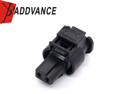 2 Pin Female Plastic Hirschmann Temperature Sensor OEM Connector For BMW