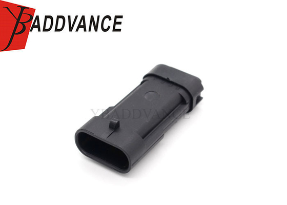 Waterproof 4 Position Male TE Connectivity AMP Connectors For Automotive