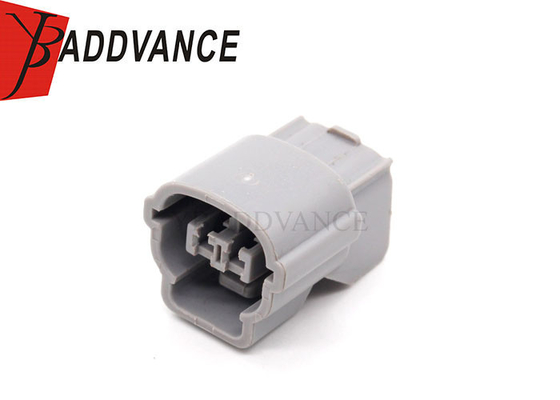 Electrical Waterproof PBT GF 15 Female Auto 2 Pin Fan Connector With Terminal