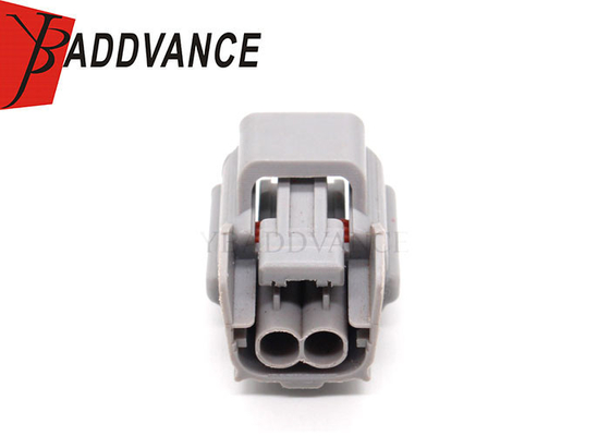 Electrical Waterproof PBT GF 15 Female Auto 2 Pin Fan Connector With Terminal