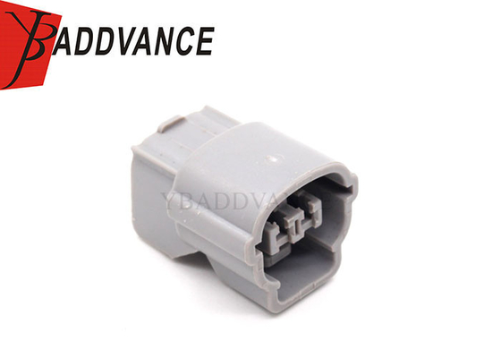 Electrical Waterproof PBT GF 15 Female Auto 2 Pin Fan Connector With Terminal