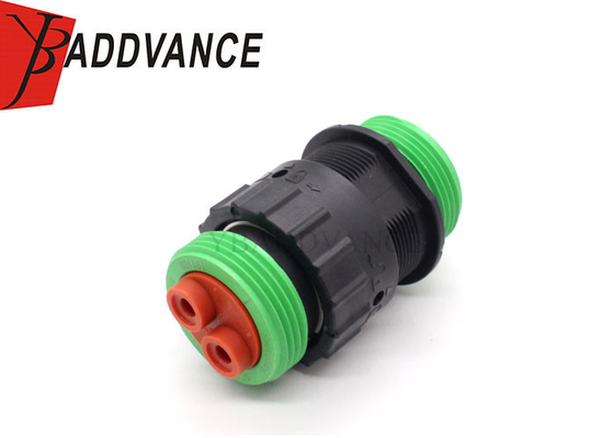 AHDP04-24-23SR-BRA Sealed Auto Female and Male 2 Pin Circular Connector