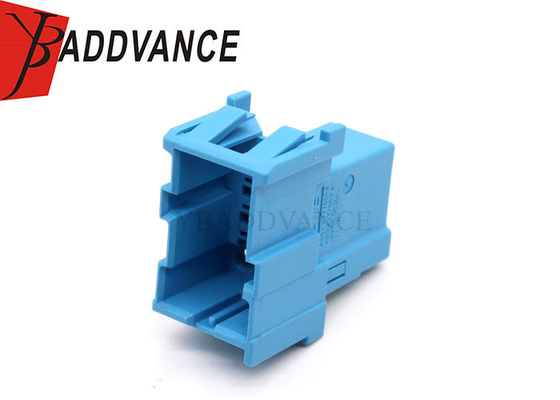 2377861-4 TE Connctivity PA66 GF30 Blue Automotive 11 Pin Male Connector