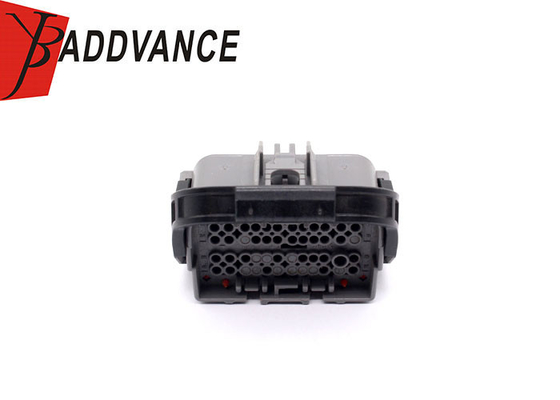Black 48 Pin Female Electrical ECU Wire Harness Connectors Housing For Automotive