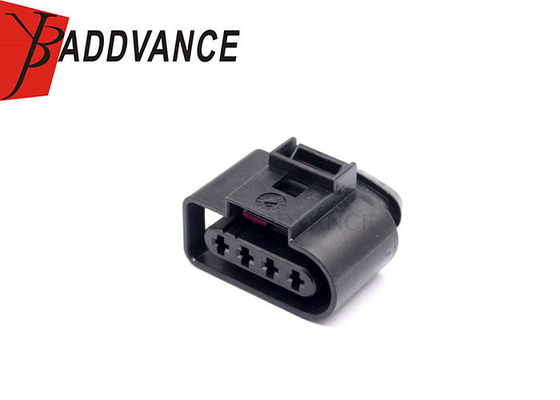 1J0973724 2.8 mm Sealed Series Flat Contact 4 Pin Female Connector For VW Audi