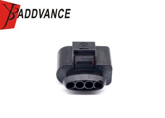 1J0973724 2.8 mm Sealed Series Flat Contact 4 Pin Female Connector For VW Audi